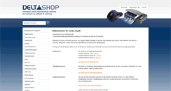 Desktop Screenshot of deltashop.dk